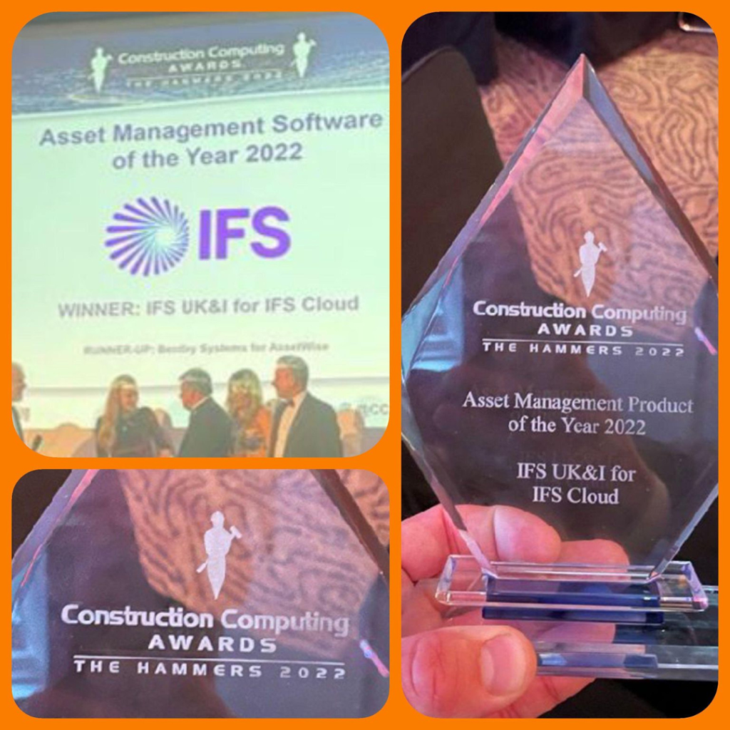 IFS wins the Asset Management Software of the Year 2022
