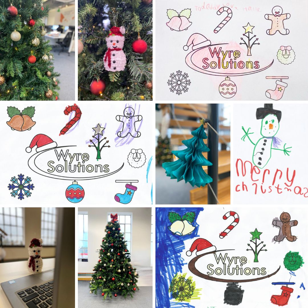 Wyre Solutions Christmas Decorations Kids Drawings